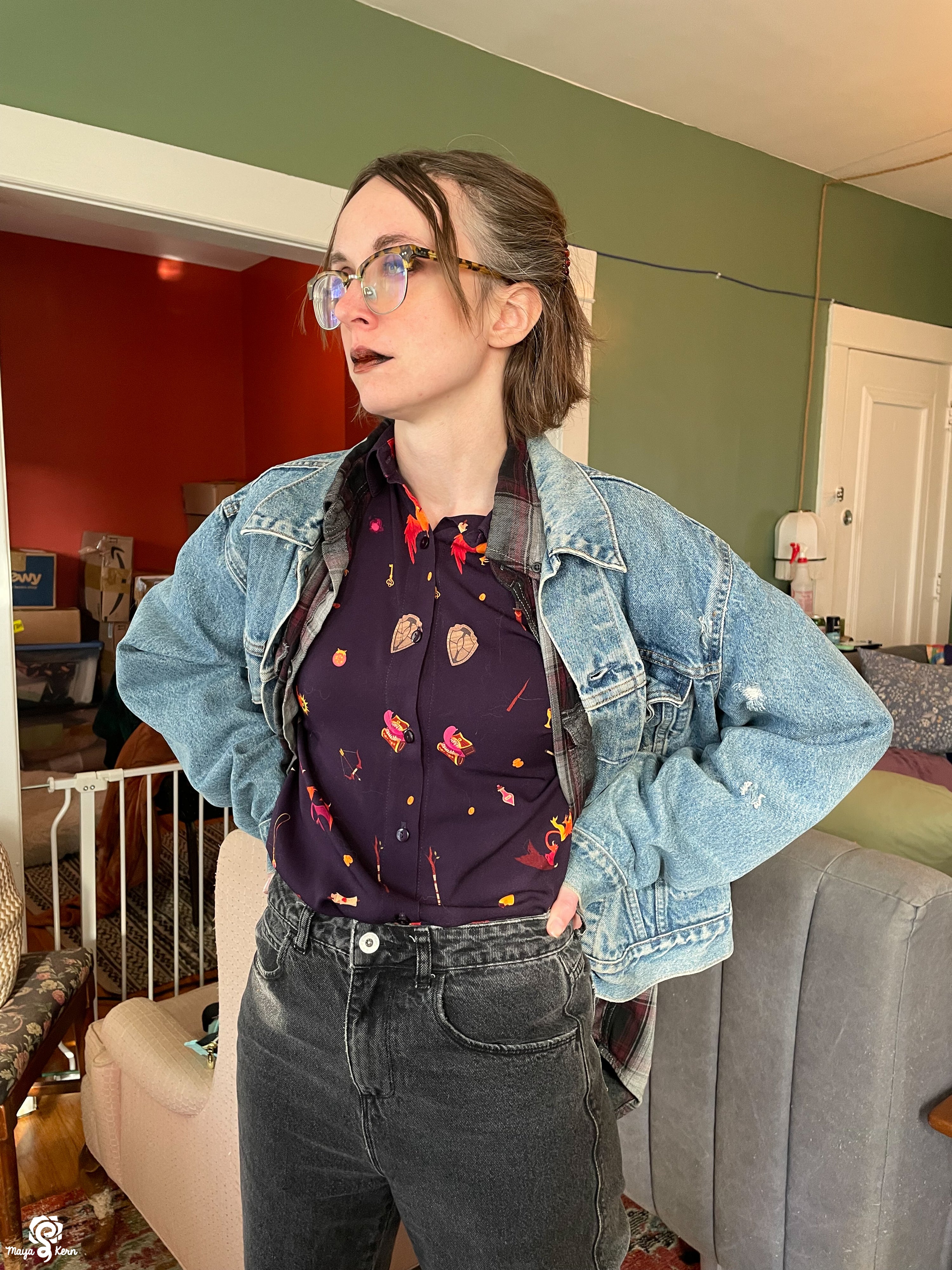 [PREORDER] Dungeon Delver Cotton Button-Up Shirt