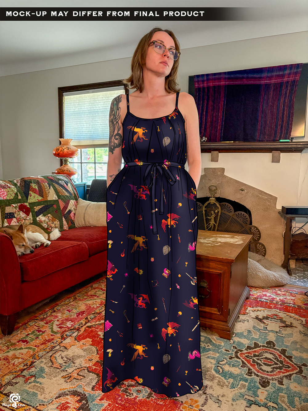[PREORDER] Dungeon Delver Sunswept Maxi Dress