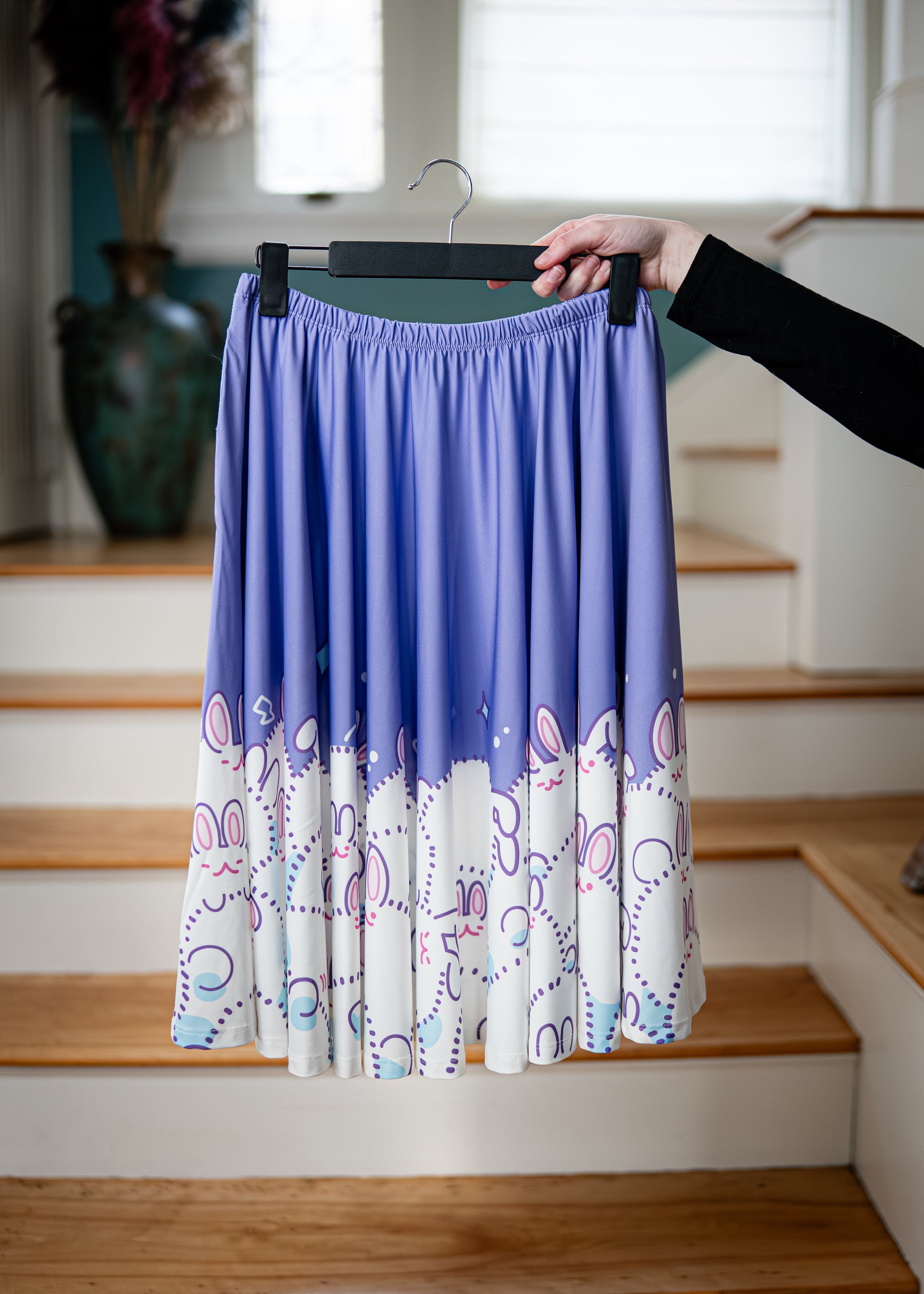 COLLAB: Meyoco Bunnies (Purple) Midi Skirt – Maya Kern