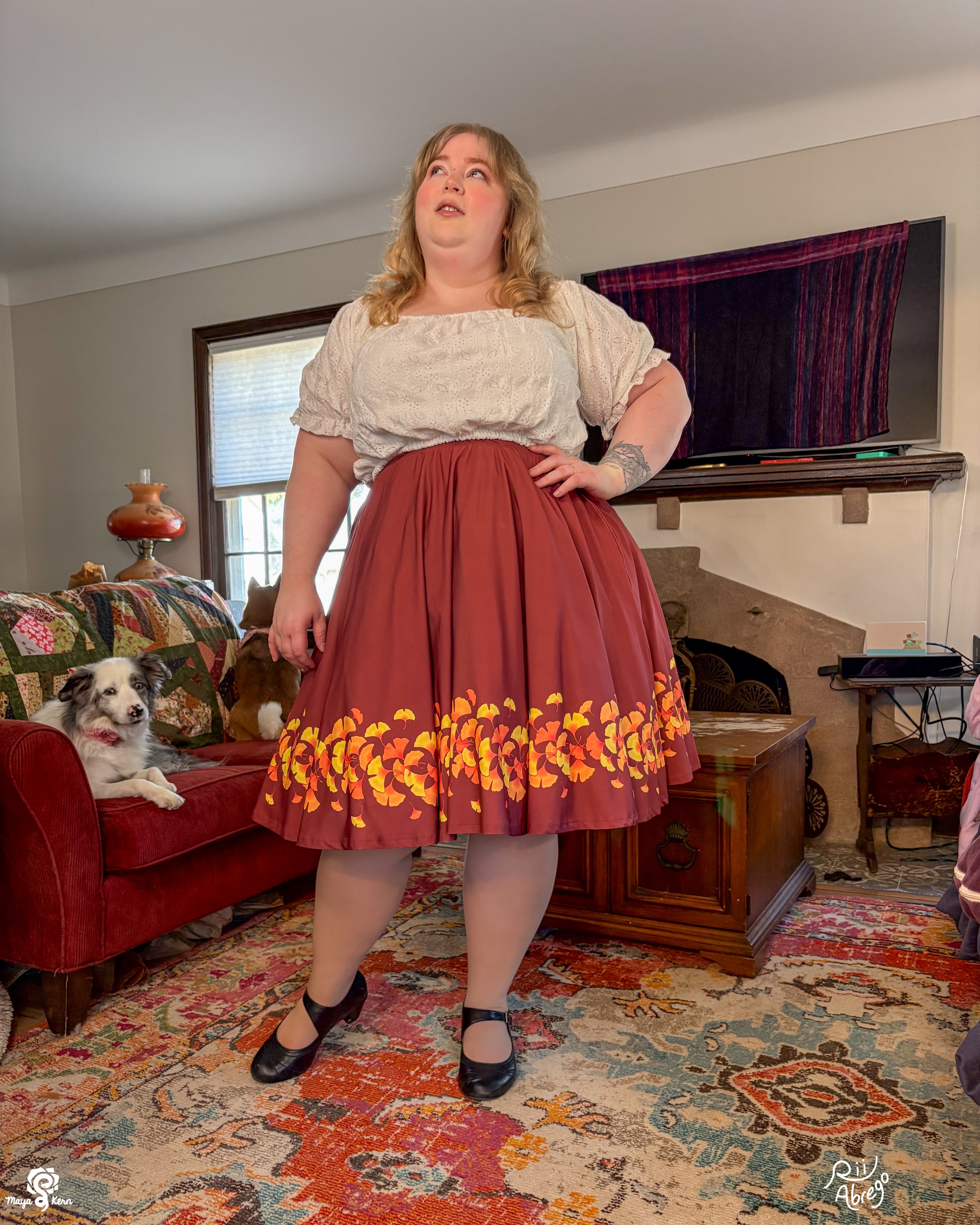 Midi Skirts | Maya Kern — XS - 8XL