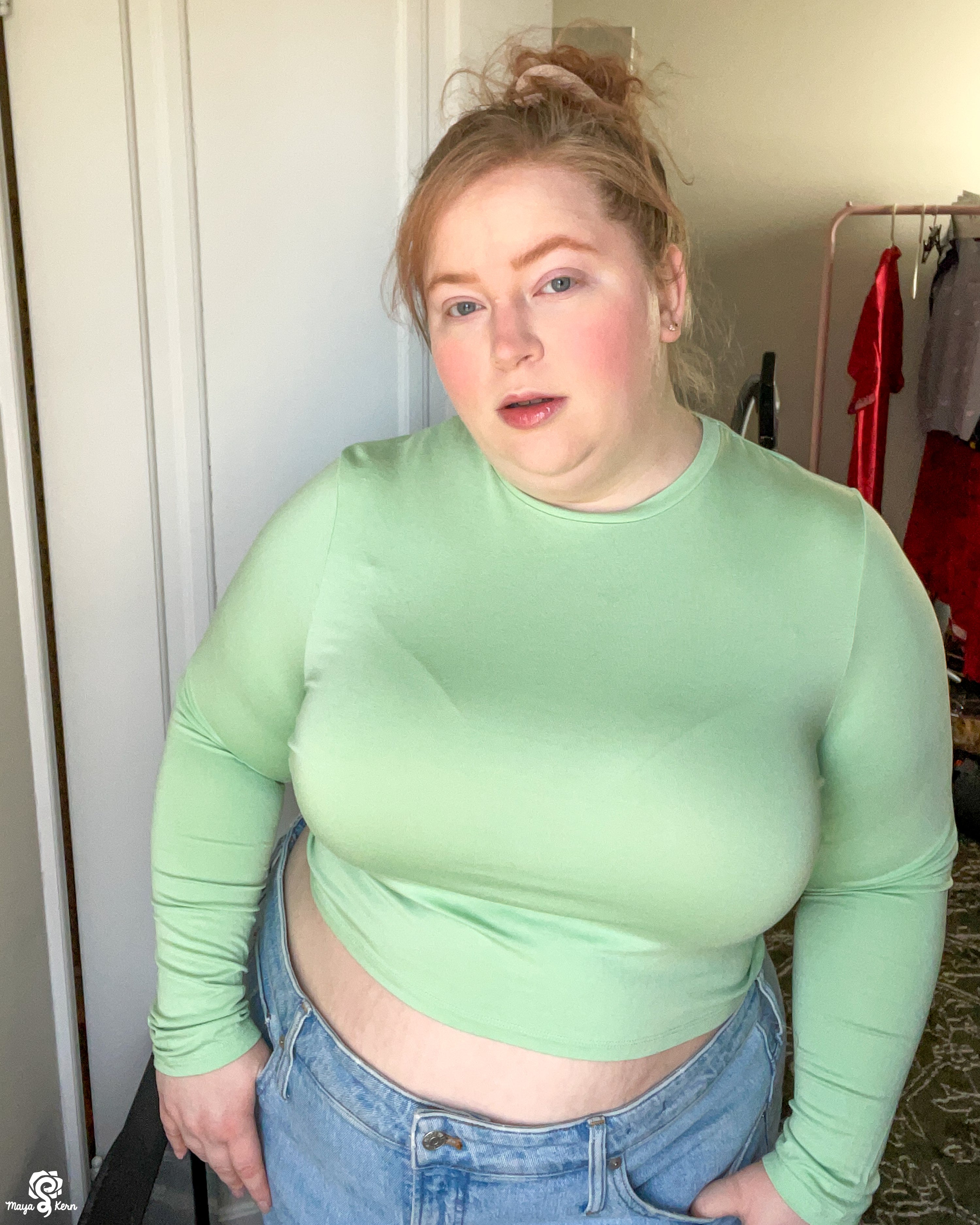 Hemlock Cropped Long Sleeve T-Shirt — FINAL SALE