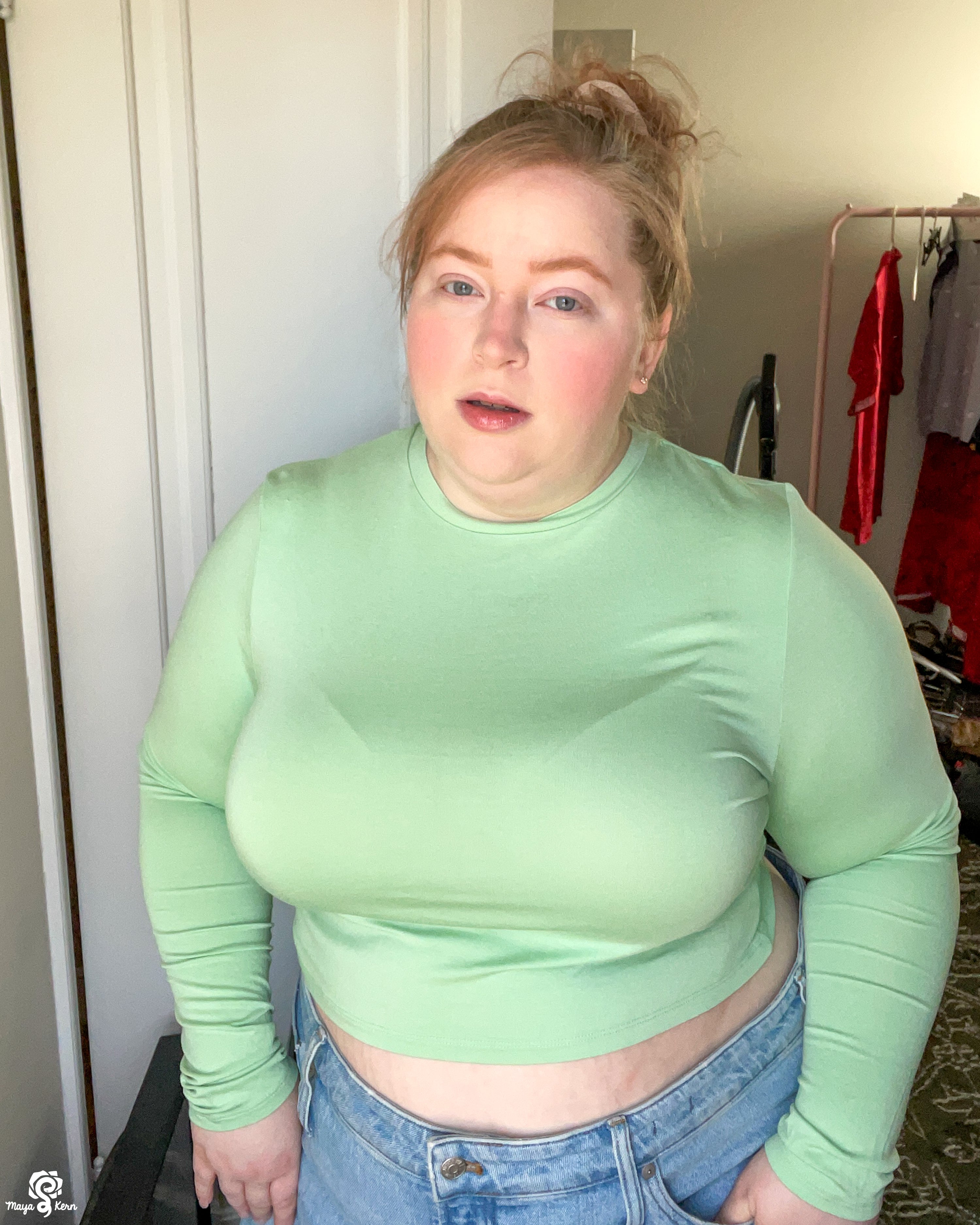 Hemlock Cropped Long Sleeve T-Shirt — FINAL SALE