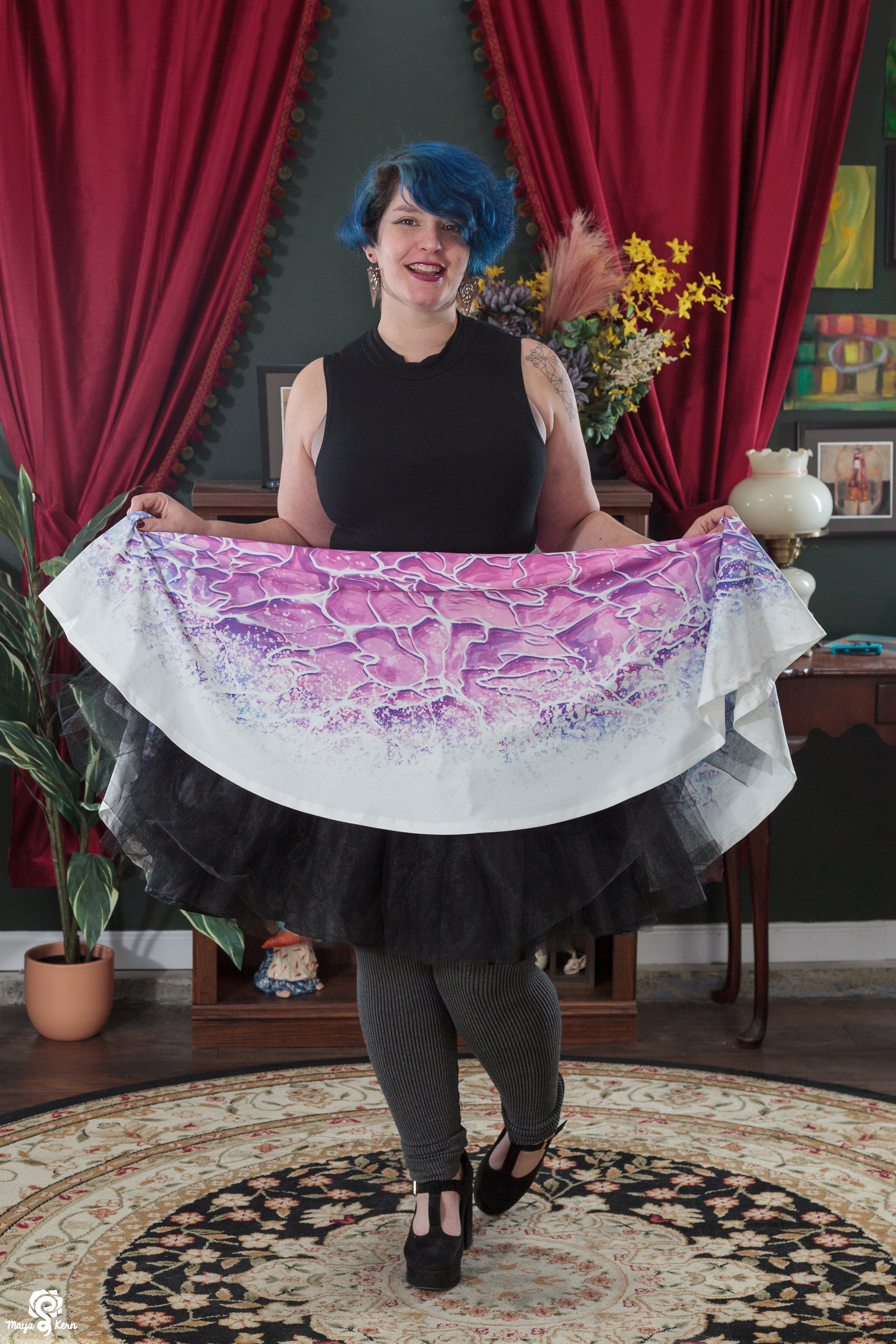 Petticoat Midi Skirt