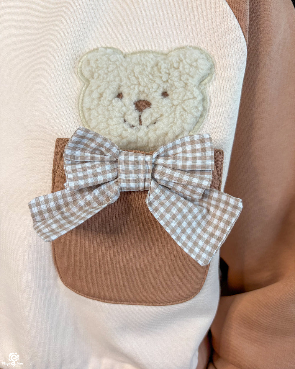 [PREORDER] Cozy Cropped Teddy Sweater