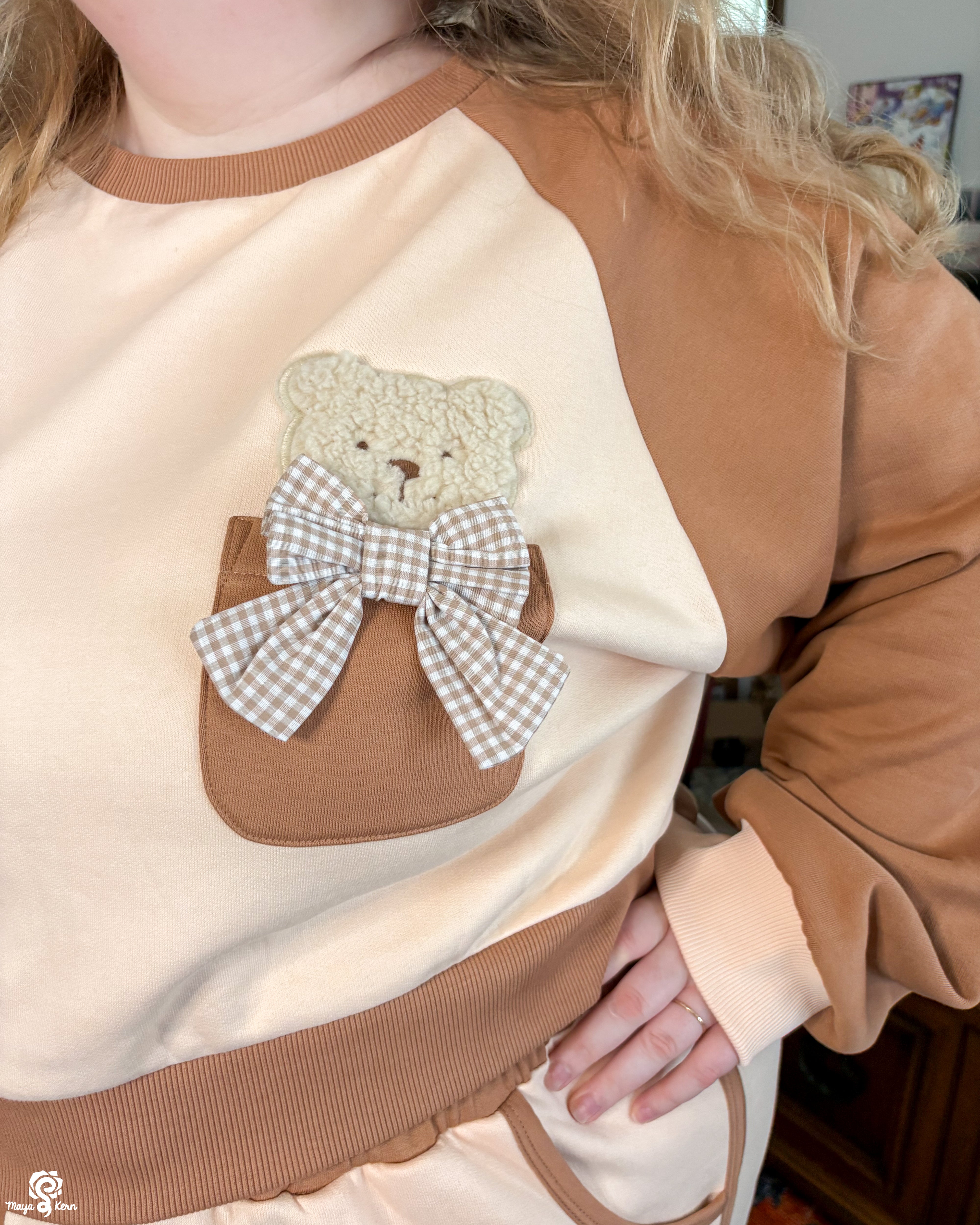 Cozy Cropped Teddy Sweater – Maya Kern