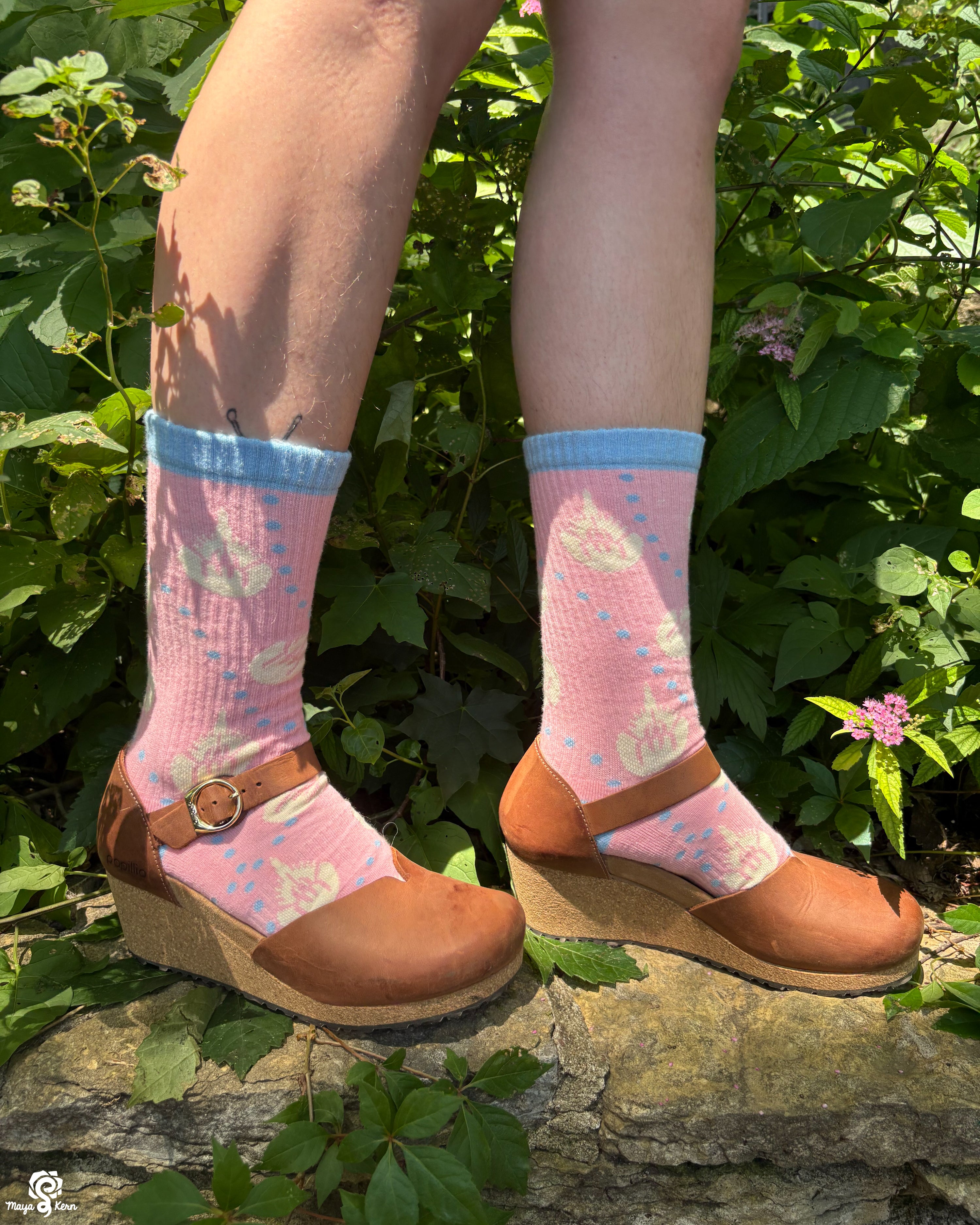 Horseshoe Crabs Cotton Ribbed Athletic Crew Socks