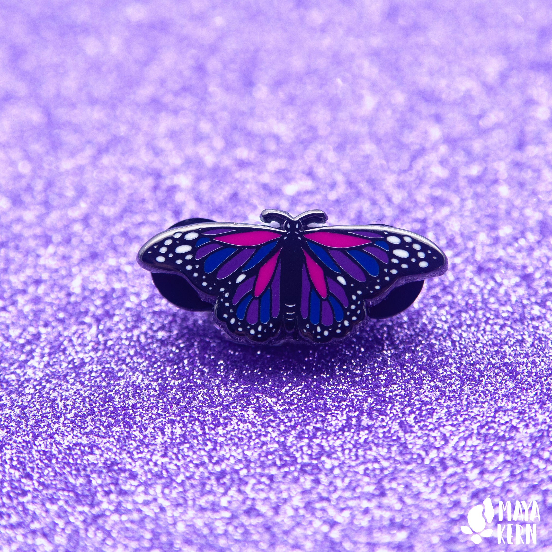 Pride Butterfly Hard Enamel Pin