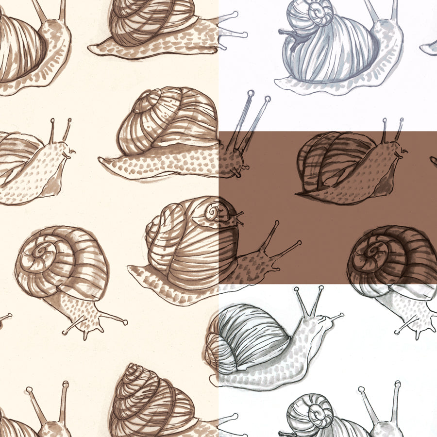 Sketchy Snail Pattern Pack