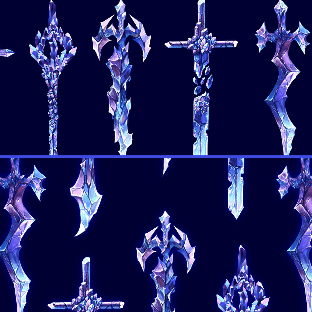 Crystal Swords Pattern Pack